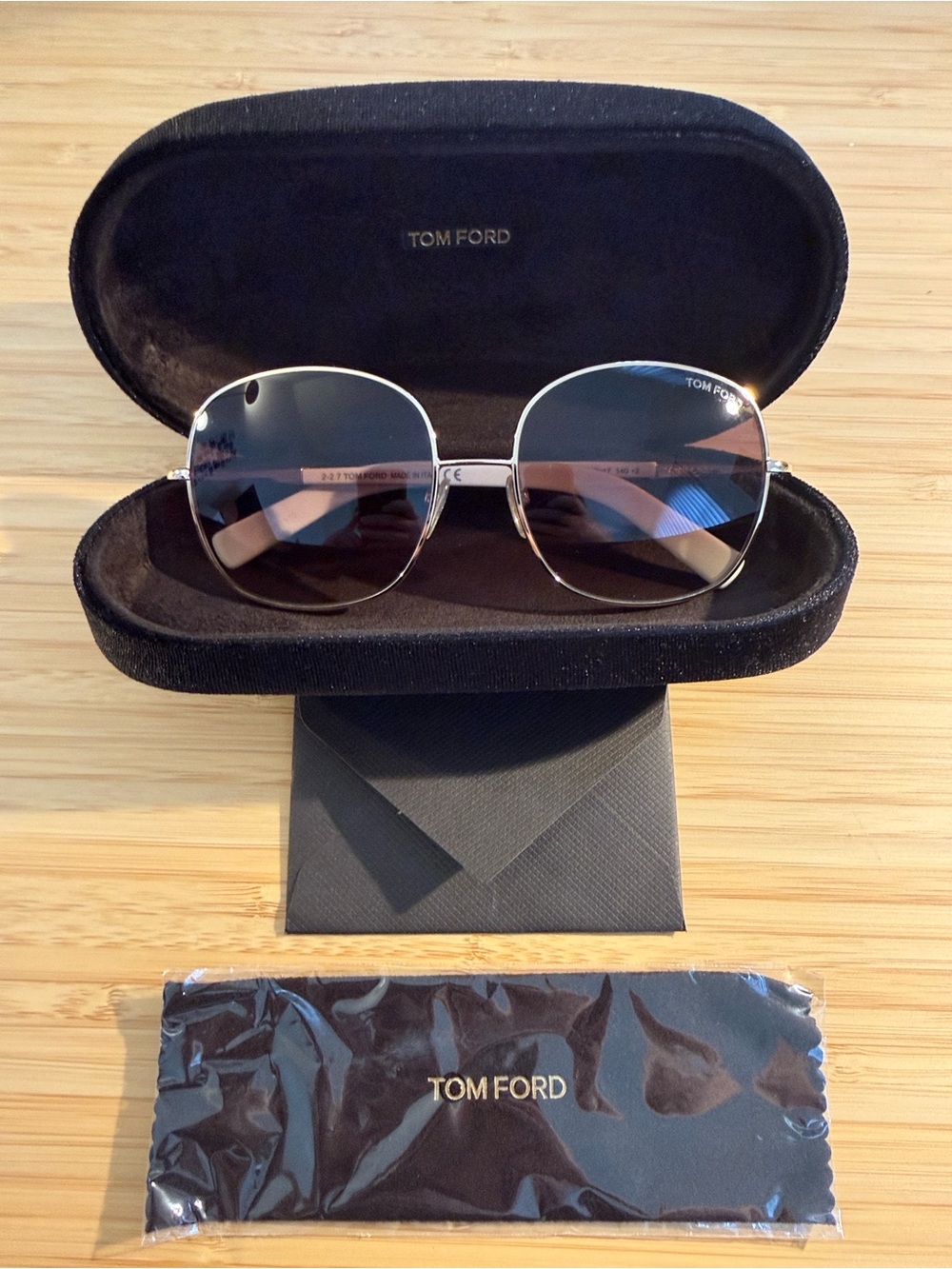 Tom Ford Women's Sunglasses - Rose Gold Frame with Brown Lenses